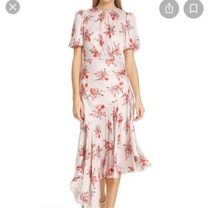 AMUR pink floral dress